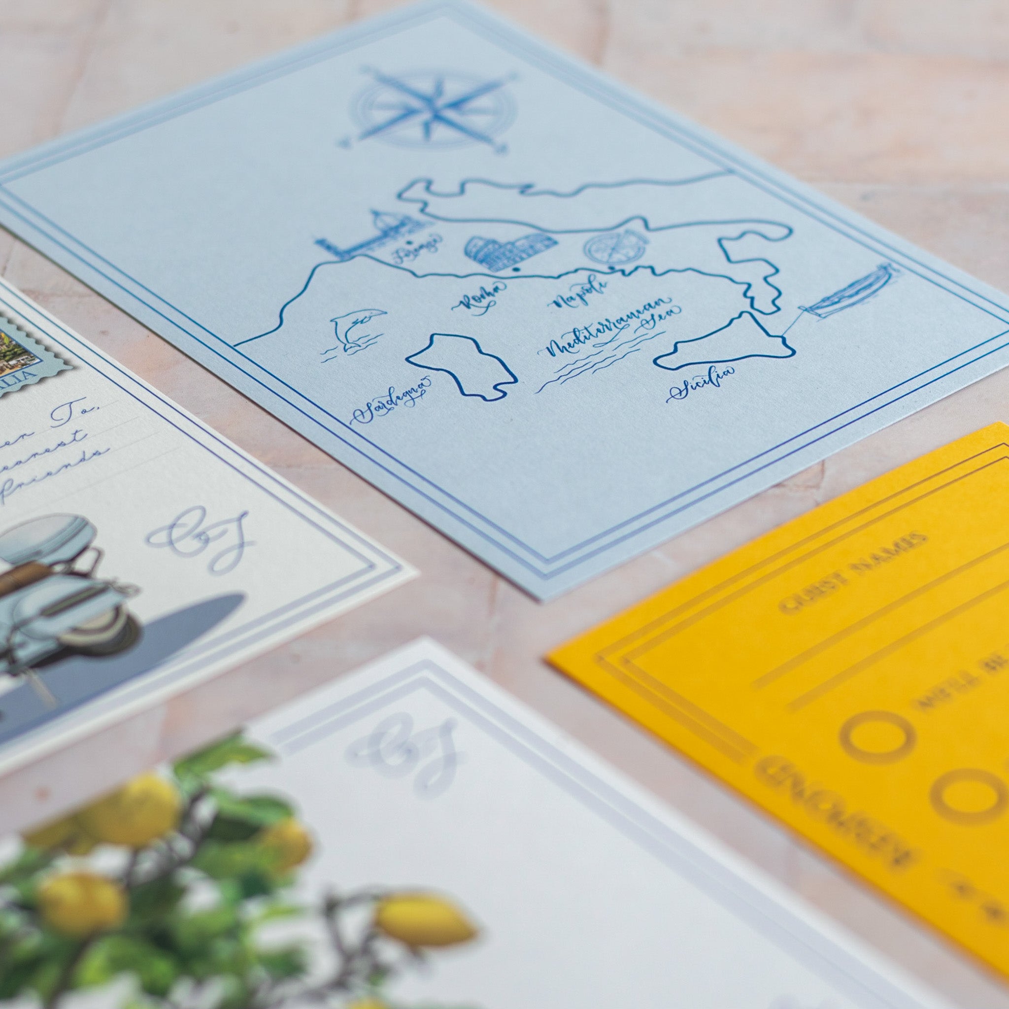 Positano Collection Sample