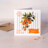 Personalised Oranges Birthday Card