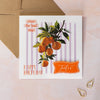 Personalised Oranges Birthday Card