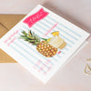 Personalised Pineapple and Cocktail Birthday Card