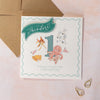 Personalised Kids Under the Sea 1st Birthday Card