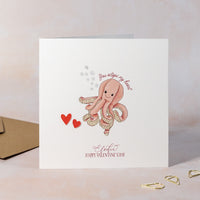You Octopi My Heart Valentine's Card