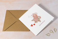 You Octopi My Heart Valentine's Card