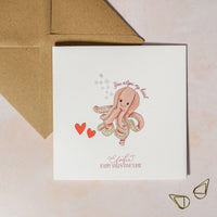 You Octopi My Heart Valentine's Card
