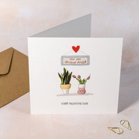 Personalised Valentine's Day Card - You Are Blooming Lovely