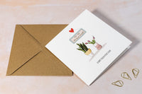 Personalised Valentine's Day Card - You Are Blooming Lovely