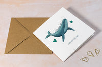 I Whaaaley Love You Valentine's Day Card