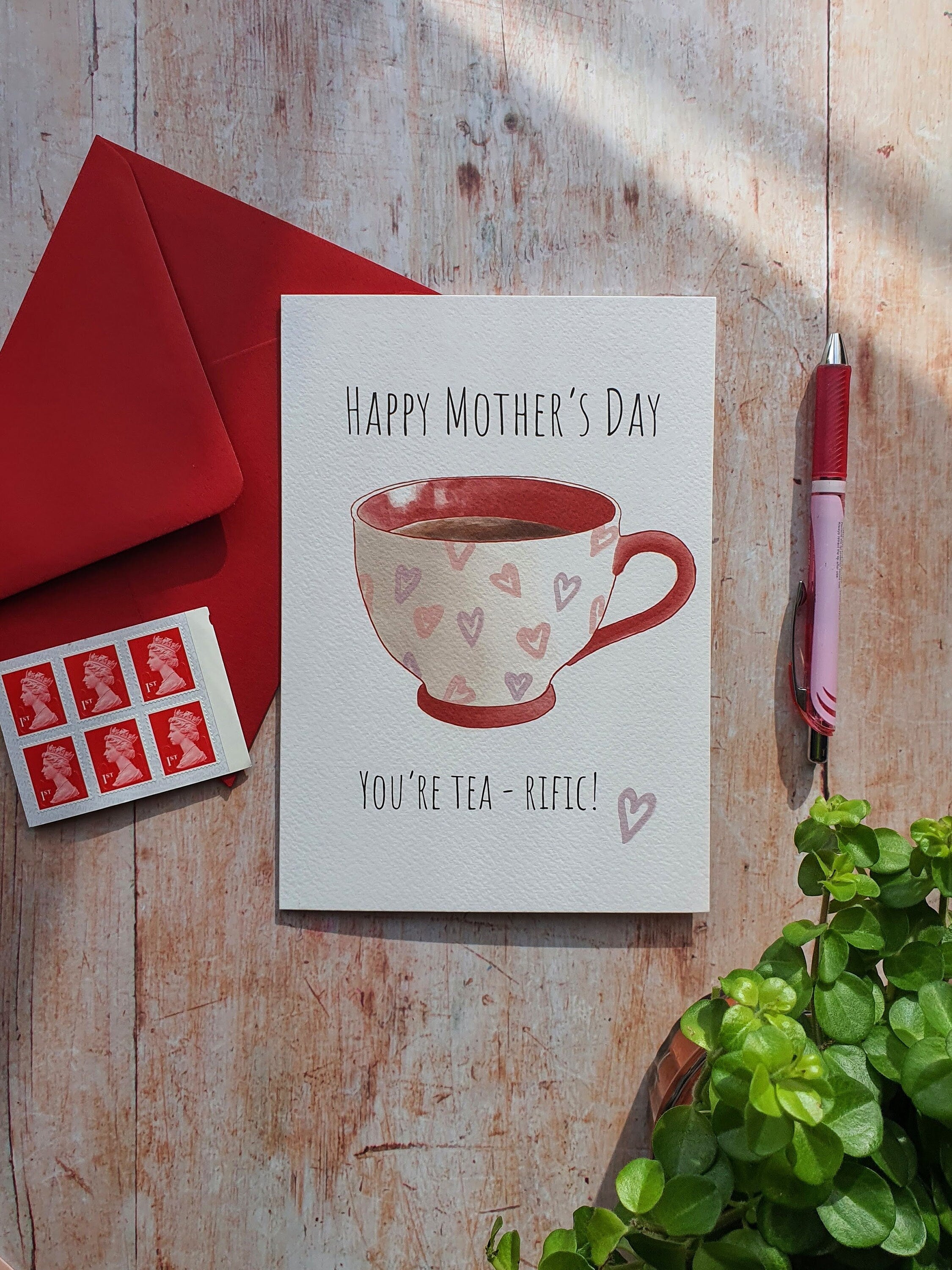 Mum You're Tea-rific - Mother's Day Card