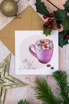 Personalised Hot Chocolate Christmas Card