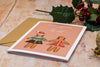 Personalised Gingerbread Couple (Her & Her) - Christmas Card