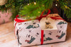 Christmas Pug | Christmas Wrapping Paper Sheet and Gift Tags