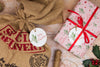 Mistletoe | Christmas Wrapping Paper Sheet and Gift Tags
