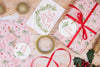 Mistletoe | Christmas Wrapping Paper Sheet and Gift Tags