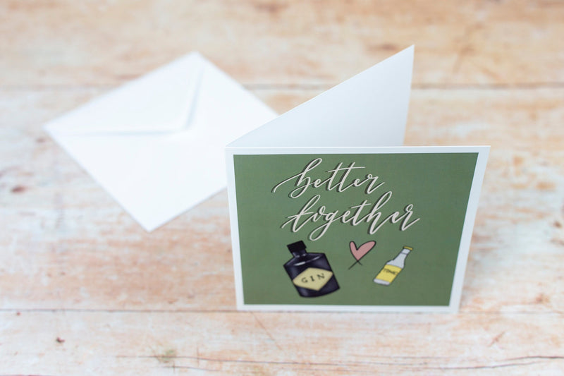 Better Together - Valentine's / Anniversary card