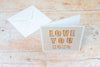 Love You XOXO - Valentine's / Anniversary Card