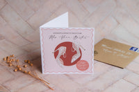 Personalised Wedding Shoes Card - Bridal Shoes / Hen Party / Bridal Shower / Bride To Be / Engagement
